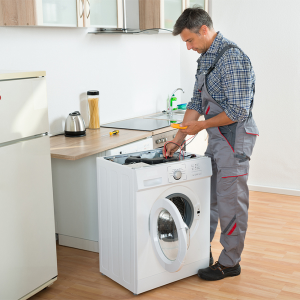 can you walk me through the steps of troubleshooting my washer issue in Greene PA